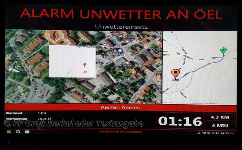 Unwettereinsatz Unwettereinsatz